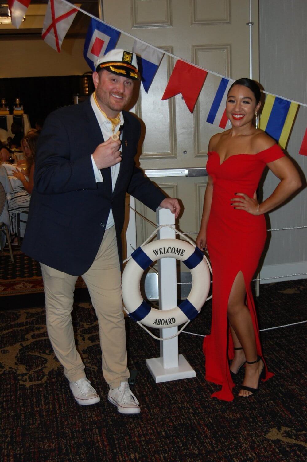 2021-08-14 19.16.39 Emcees Extraordinaire - Whitney Sullivan and Brendan Croghan